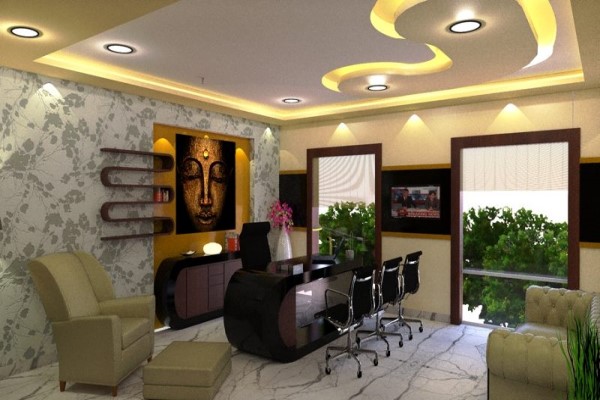 boss cabin interior in gurgaon
